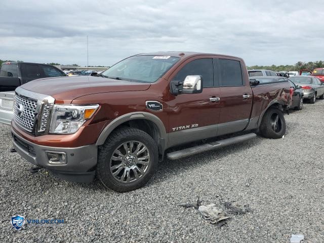 2017 NISSAN TITAN XD PLATINUM RESERVE – Lot 55977676 auction photo
