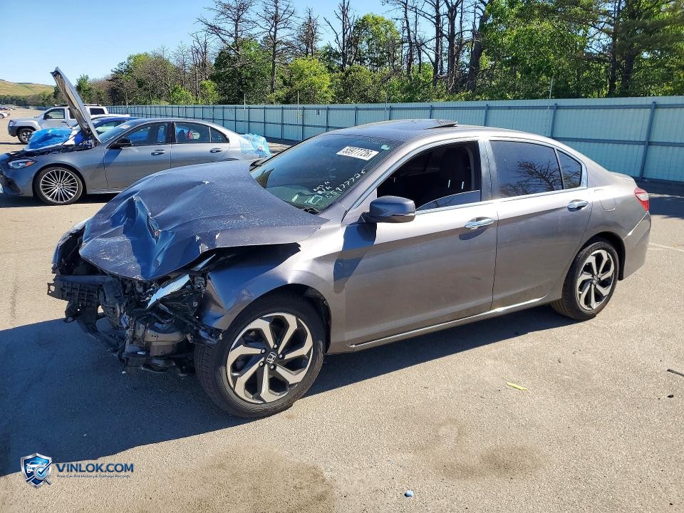2017 HONDA ACCORD EX – Lot 55977726 auction photo