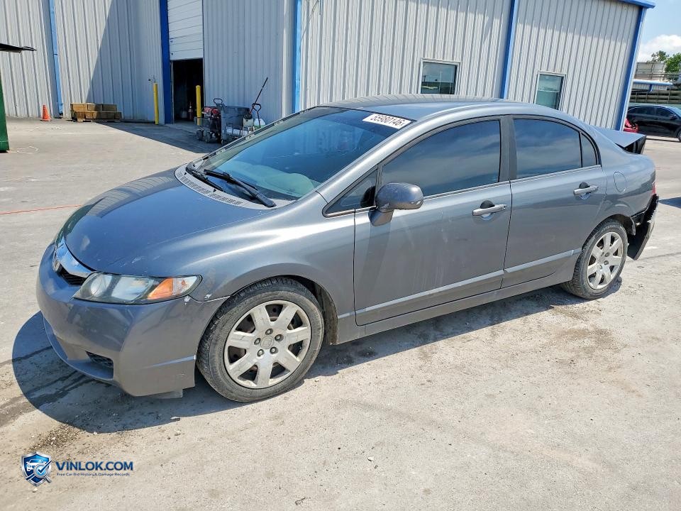 2009 HONDA CIVIC LX – Lot 55980146 auction photo