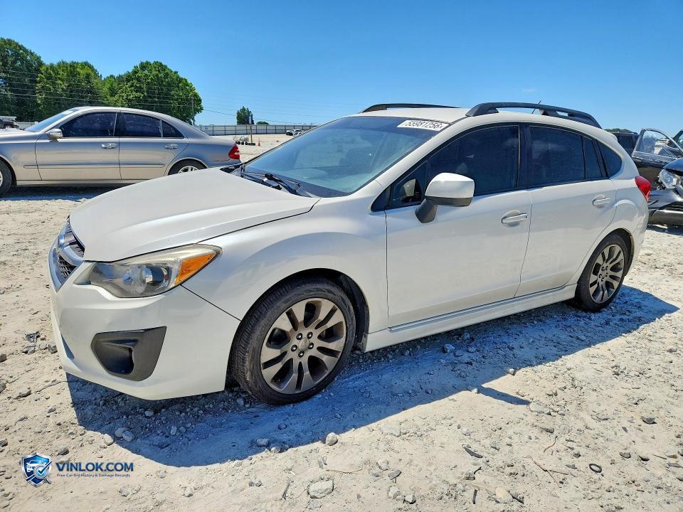 2013 SUBARU IMPREZA SPORT PREMIUM – Lot 55981256 auction photo