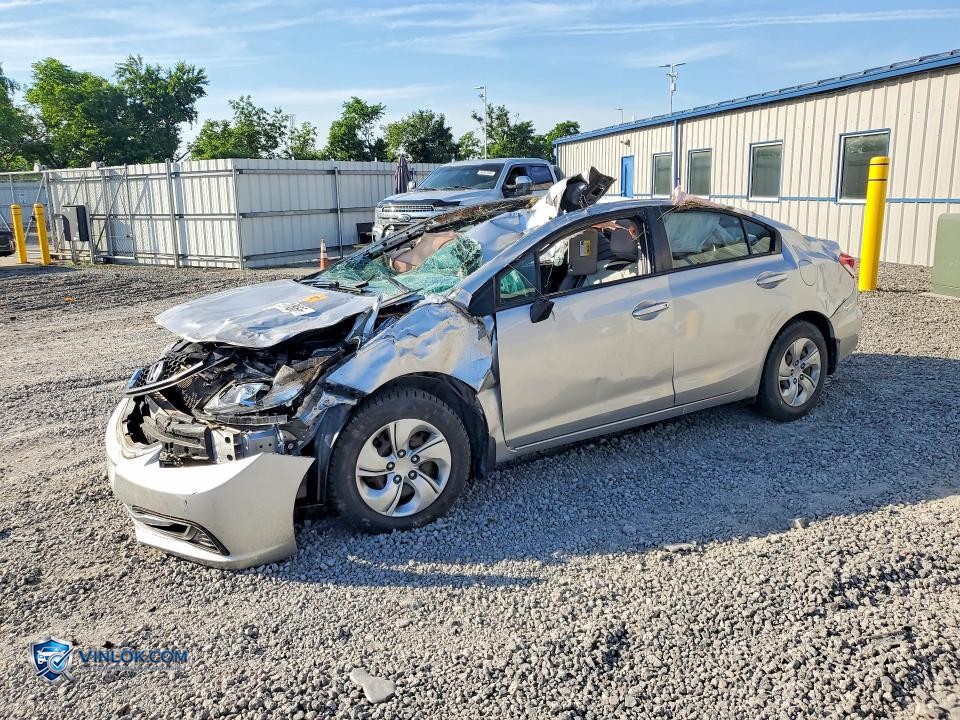 2015 HONDA CIVIC LX – Lot 55981866 auction photo