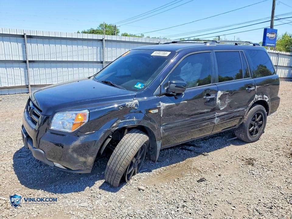 2006 HONDA PILOT EX – Lot 55982066 auction photo