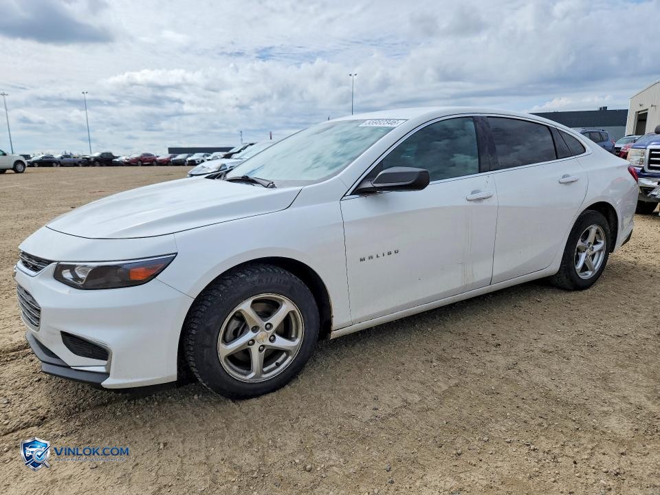 2017 CHEVROLET MALIBU LS – Lot 55982346 auction photo