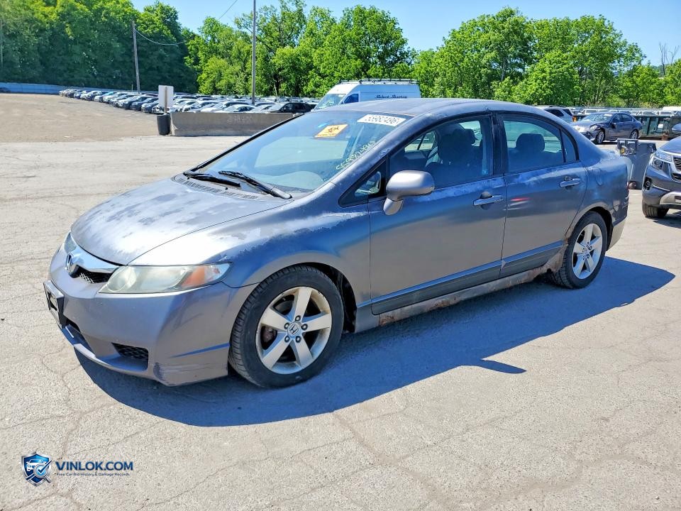 2010 HONDA CIVIC – Lot 55982496 auction photo