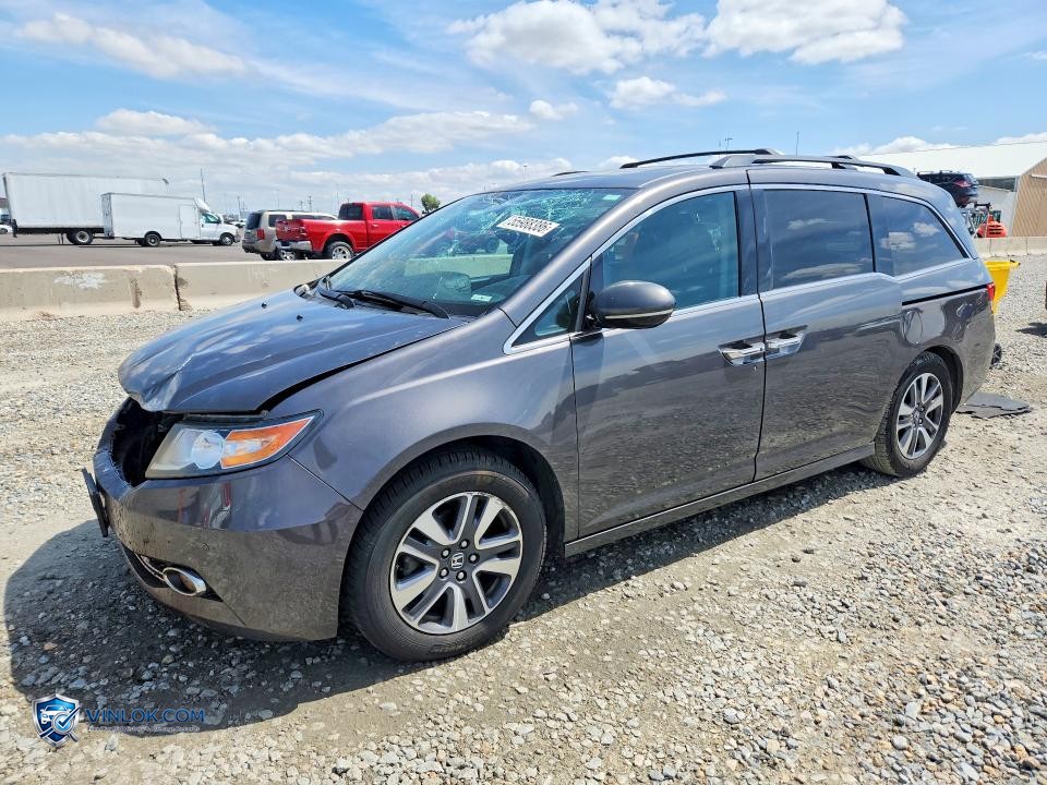 2015 HONDA ODYSSEY TOURING – Lot 55988386 auction photo