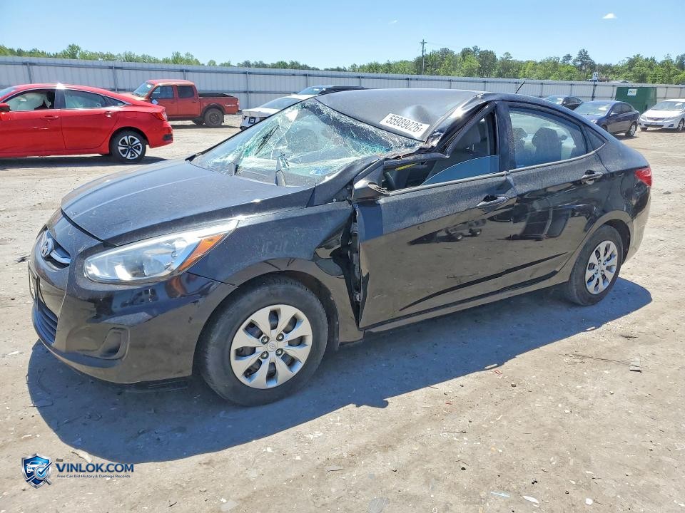 2015 HYUNDAI ACCENT GLS – Lot 55989026 auction photo