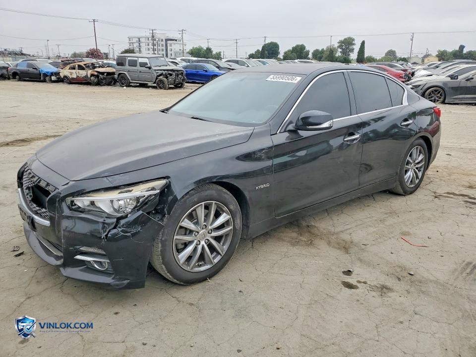 2014 INFINITI Q50 HYBRID PREMIUM – Lot 55990506 auction photo