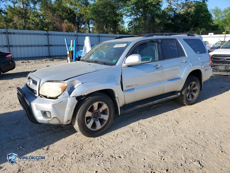 2007 TOYOTA 4RUNNER LIMITED – Lot 55991326 auction photo