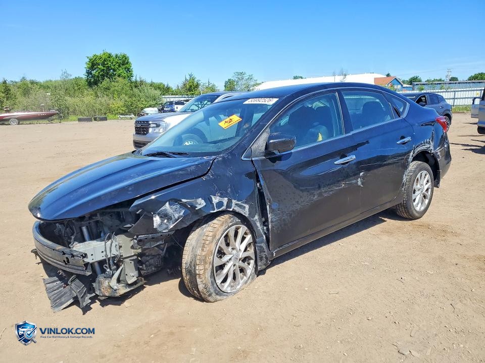2019 NISSAN SENTRA SV – Lot 55992526 auction photo