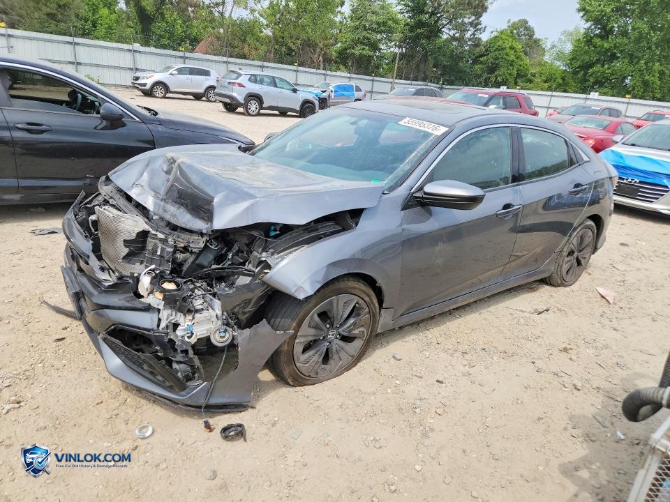 2017 HONDA CIVIC EX – Lot 55995376 auction photo