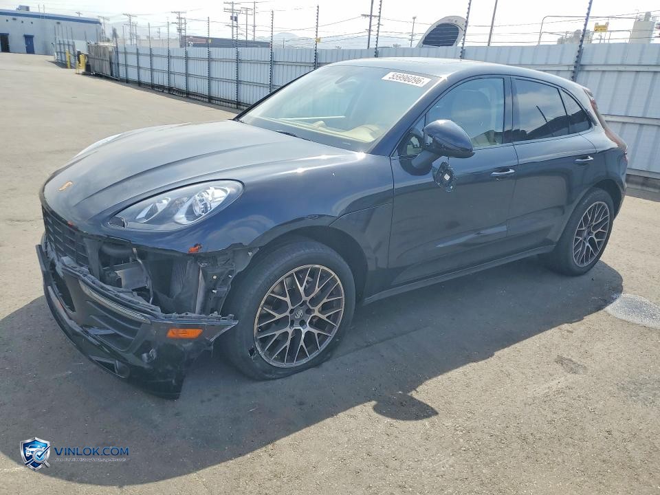 2016 PORSCHE MACAN S – Lot 55996096 auction photo