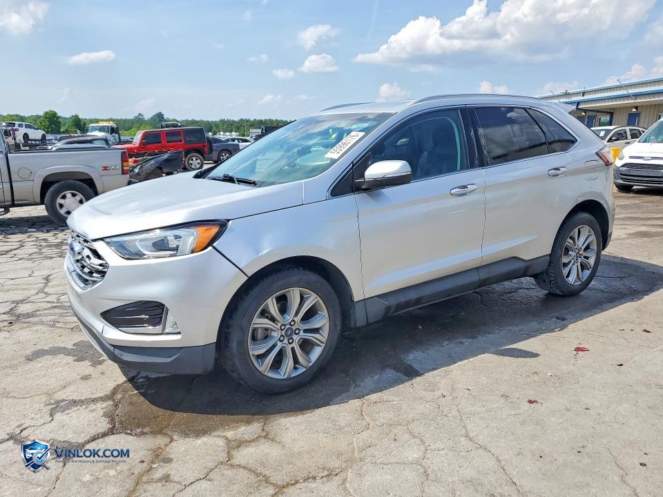 2019 FORD EDGE TITANIUM – Lot 55996176 auction photo