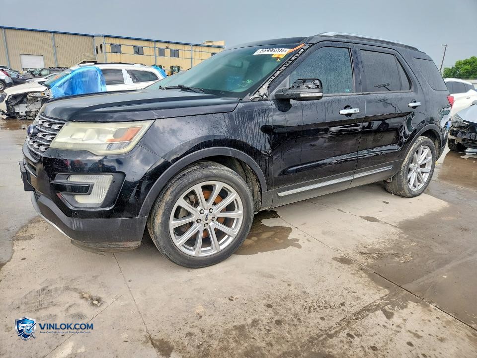 2016 FORD EXPLORER LIMITED – Lot 55996206 auction photo