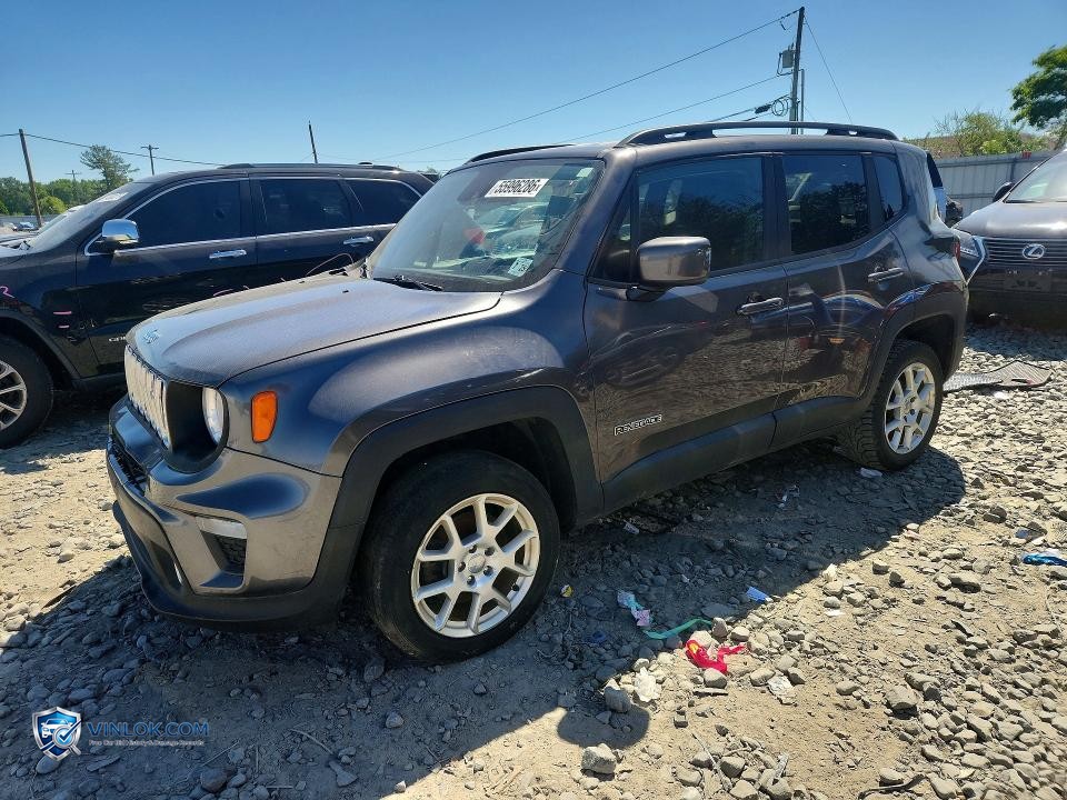 2020 JEEP RENEGADE LATITUDE – Lot 55996286 auction photo