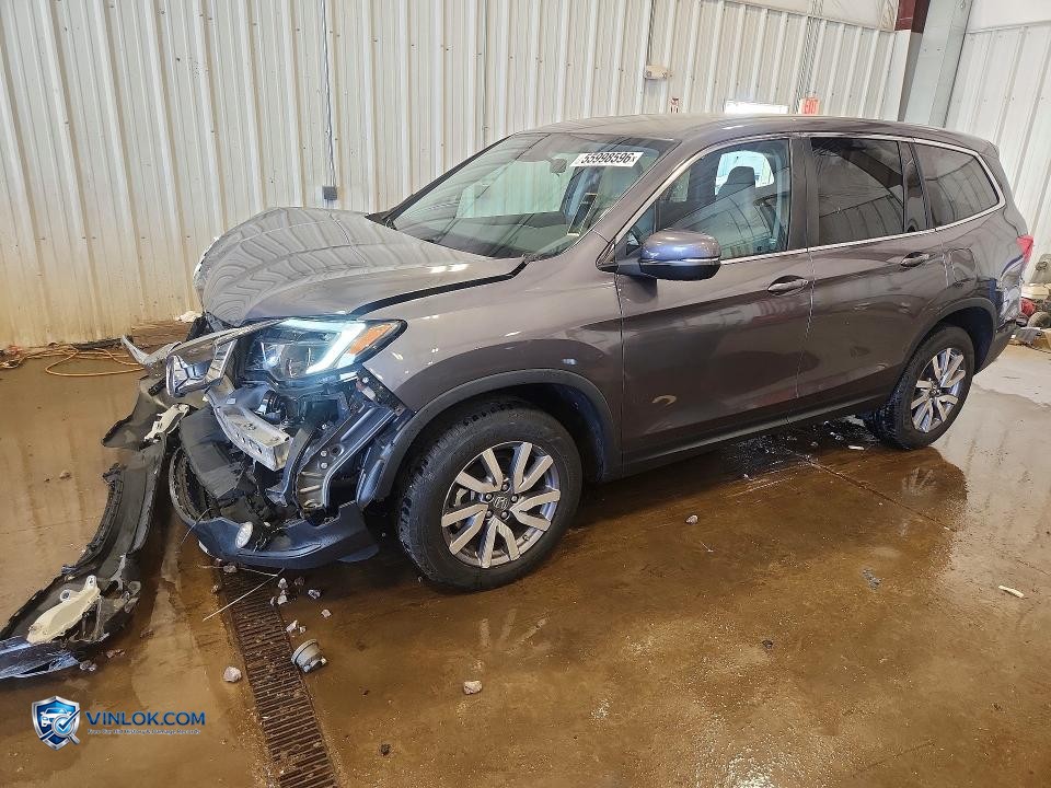 2020 HONDA PILOT EX – Lot 55998596 auction photo