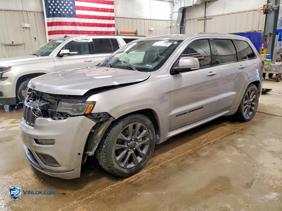 2019 JEEP GRAND CHEROKEE OVERLAND – Lot 56001736 auction photo
