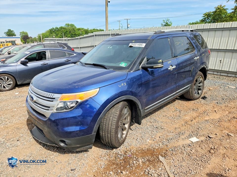 2012 FORD EXPLORER XLT – Lot 56001986 auction photo