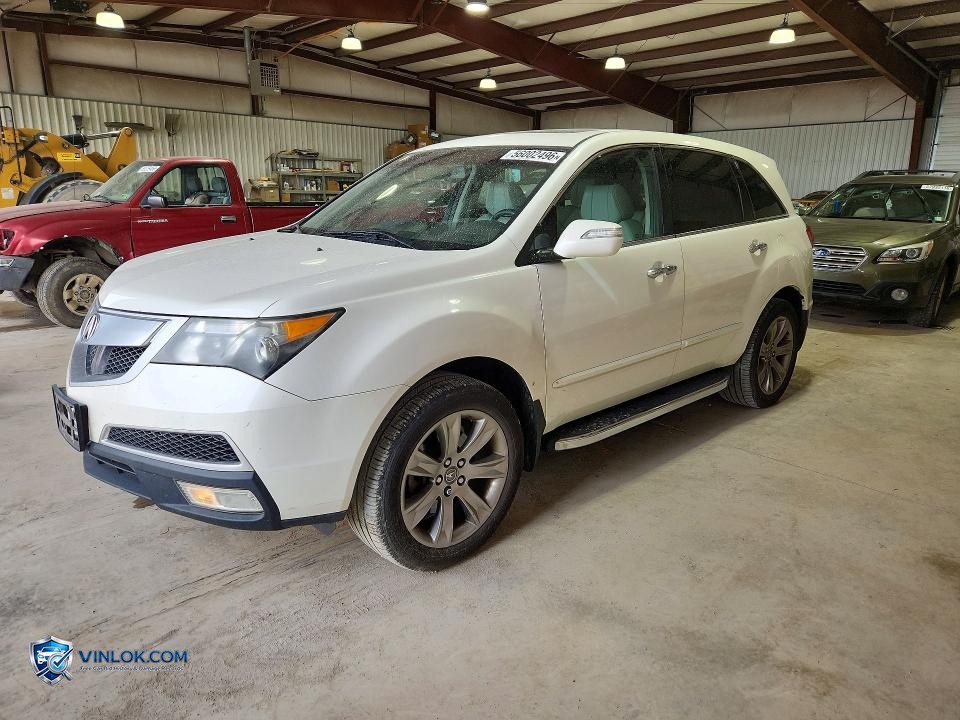 2011 ACURA MDX ADVANCE – Lot 56002496 auction photo