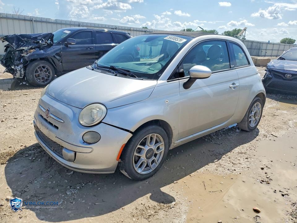 2012 FIAT 500 POP – Lot 56008526 auction photo