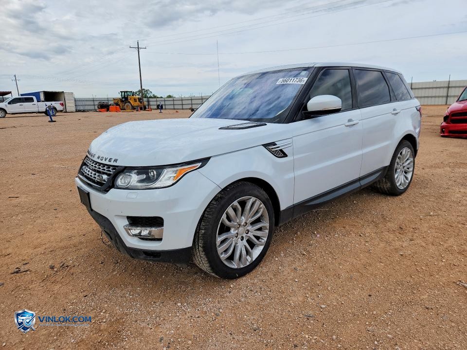 2016 LAND ROVER RANGE ROVER SPORT HSE – Lot 56011736 auction photo