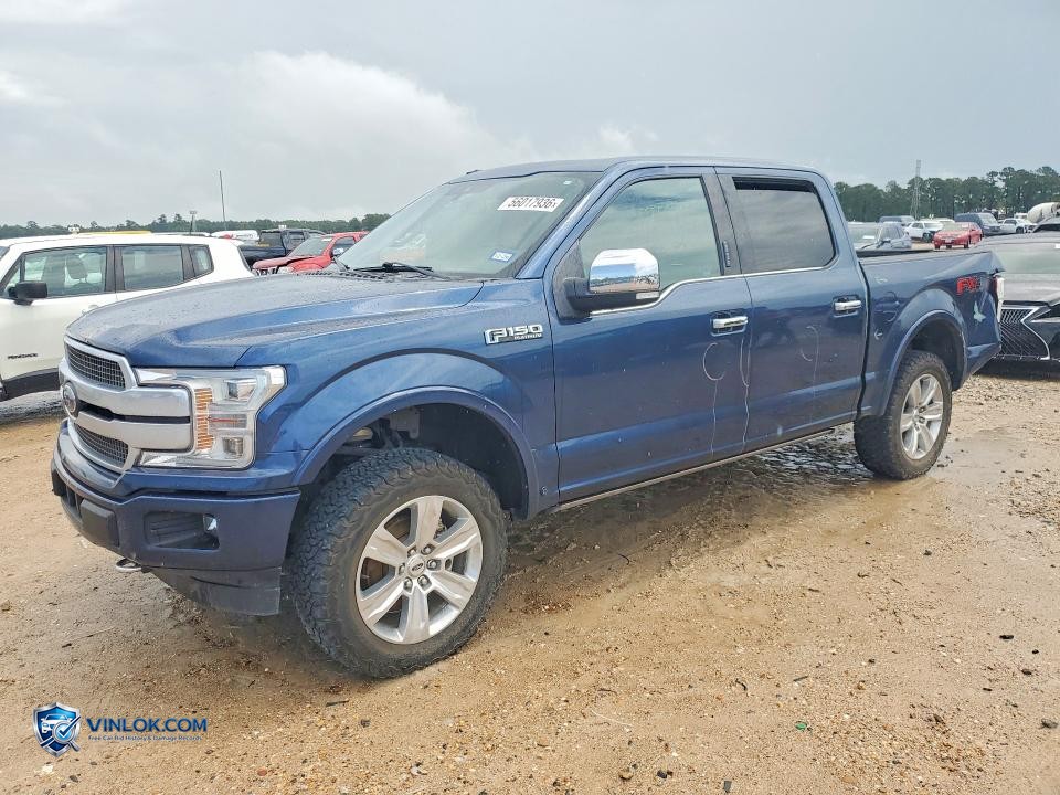 2018 FORD F150 SUPERCREW – Lot 56017936 auction photo