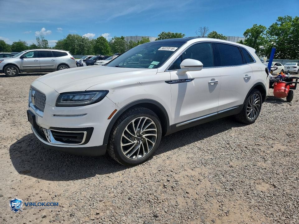 2019 LINCOLN NAUTILUS RESERVE – Lot 56020516 auction photo