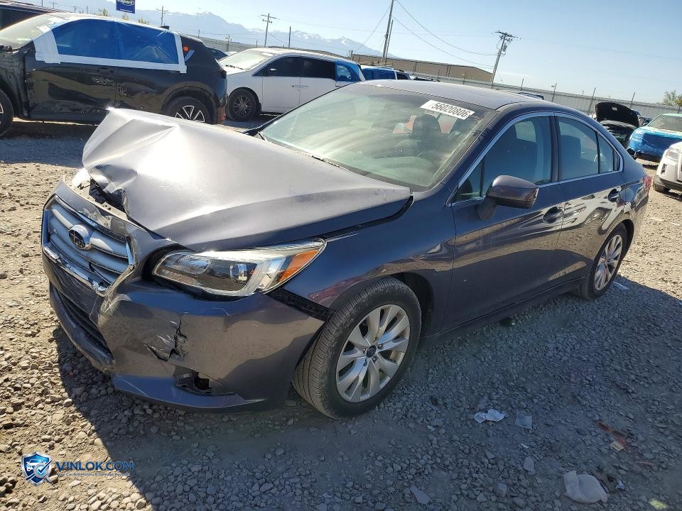 2016 SUBARU LEGACY 2.5I PREMIUM – Lot 56020806 auction photo