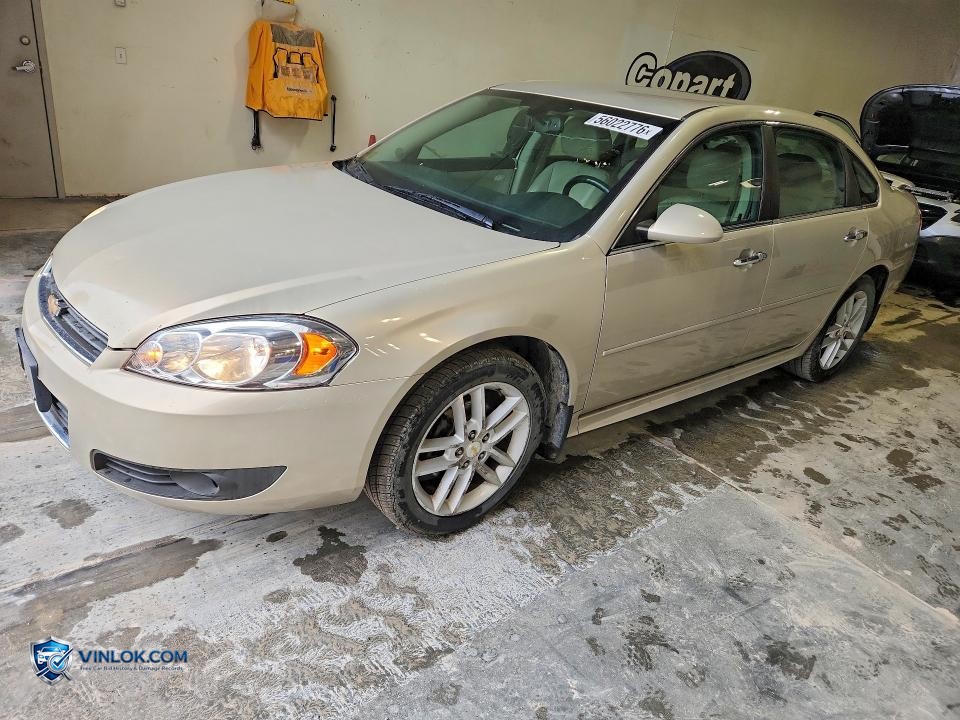 2011 CHEVROLET IMPALA LTZ – Lot 56022776 auction photo