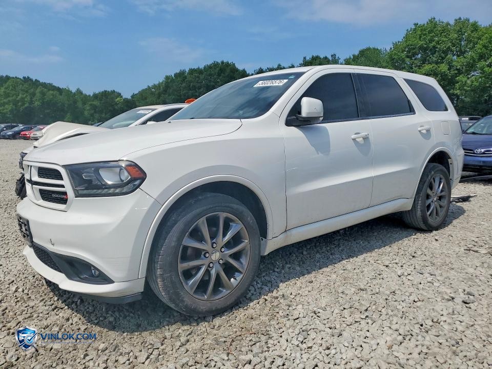 2017 DODGE DURANGO GT – Lot 56026576 auction photo