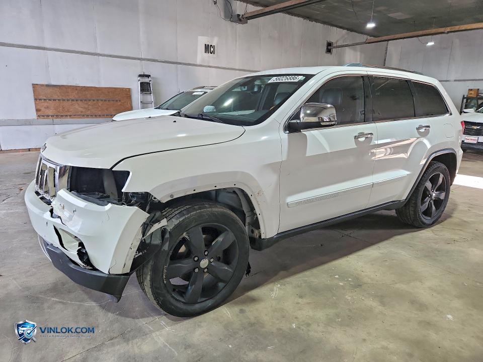 2013 JEEP GRAND CHEROKEE OVERLAND – Lot 56026886 auction photo