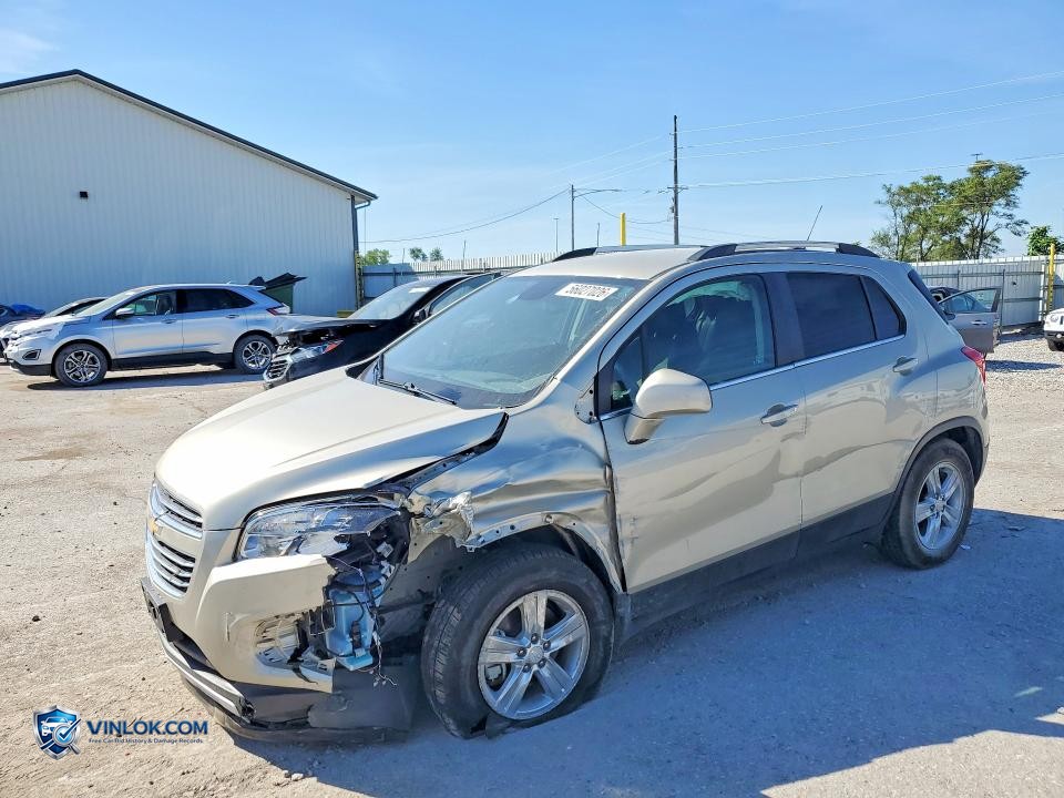 2016 CHEVROLET TRAX 1LT – Lot 56027026 auction photo