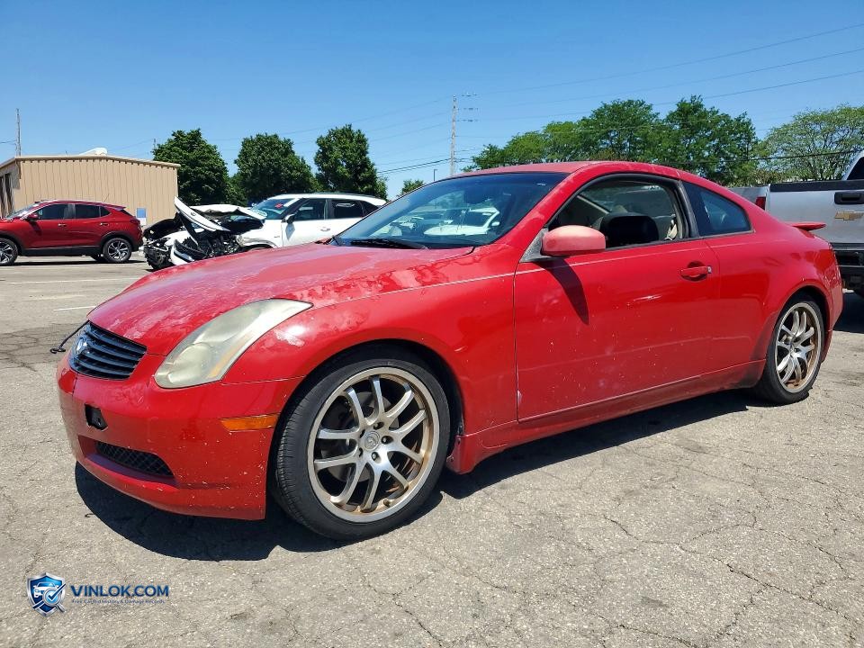 2005 INFINITI G35 BASE – Lot 56027606 auction photo