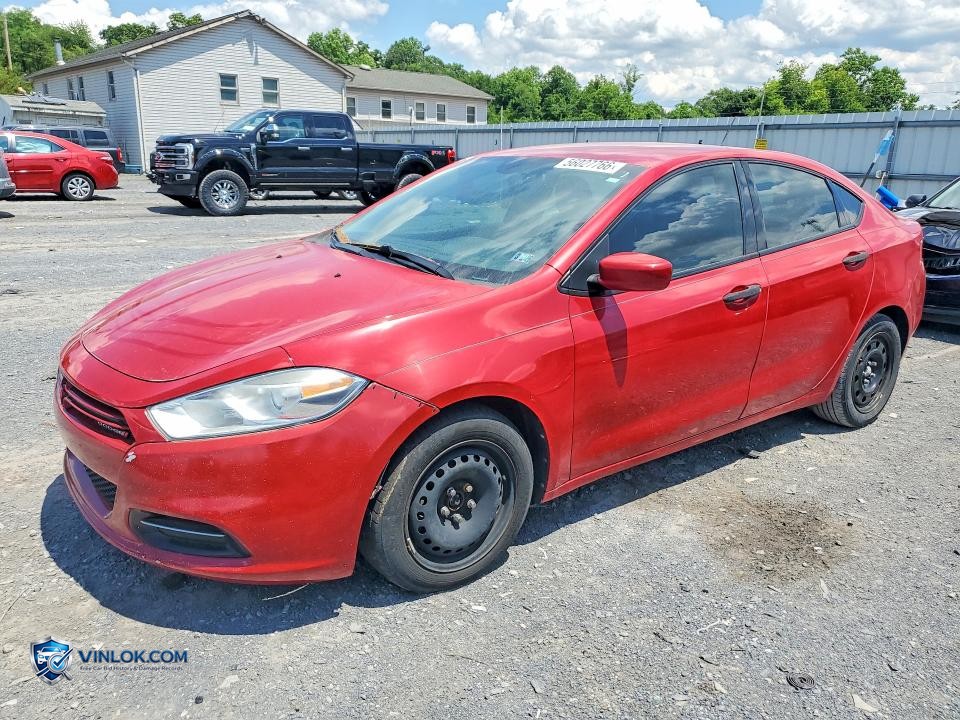 2013 DODGE DART SE – Lot 56027766 auction photo