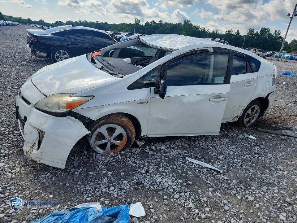 2012 TOYOTA PRIUS THREE – Lot 56028086 auction photo