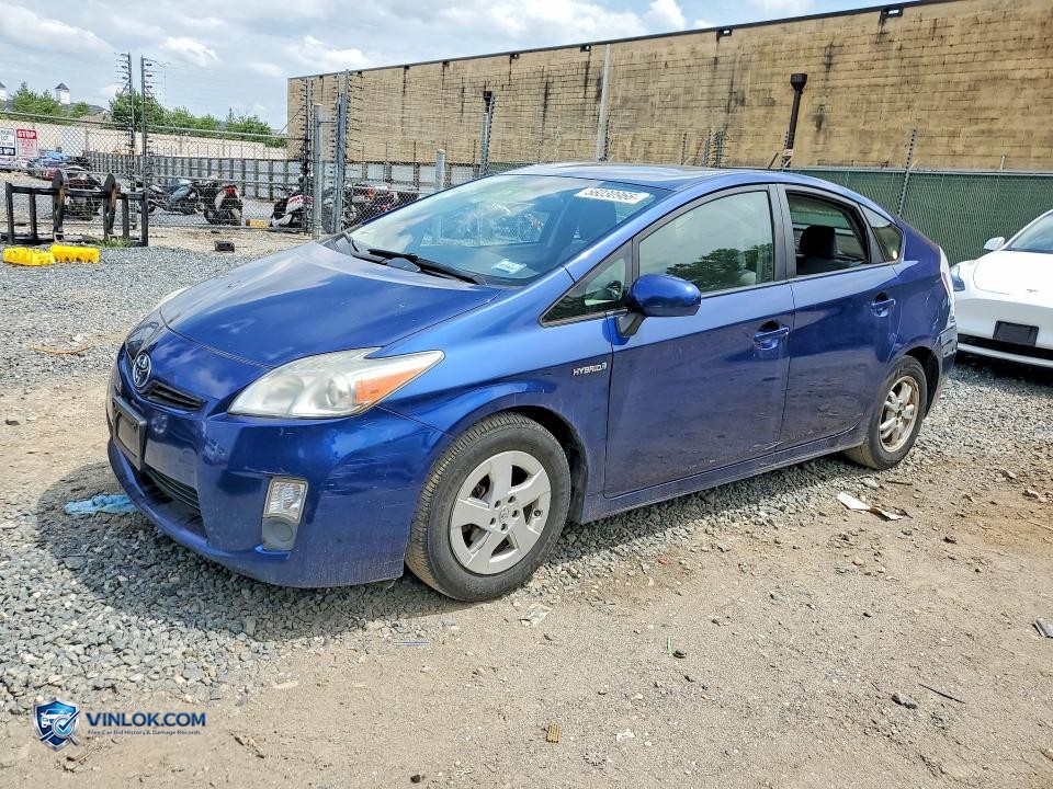 2010 TOYOTA PRIUS III – Lot 56030966 auction photo
