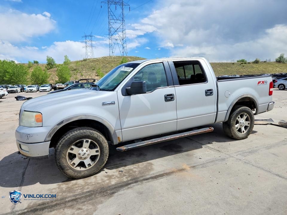 2005 FORD F150 SUPERCREW – Lot 56031056 auction photo