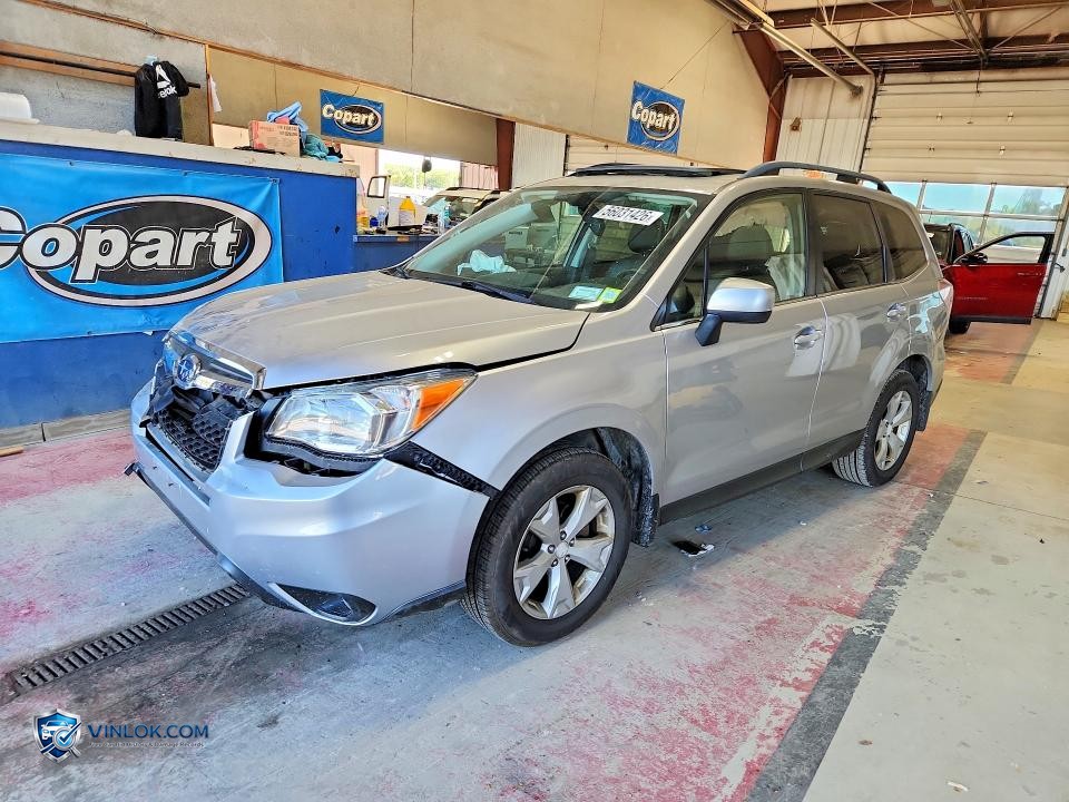 2016 SUBARU FORESTER 2.5I LIMITED – Lot 56031426 auction photo