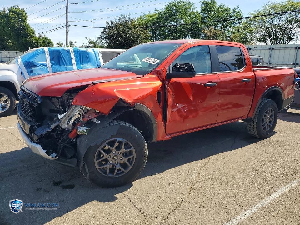 2024 FORD RANGER XLT – Lot 56035146 auction photo
