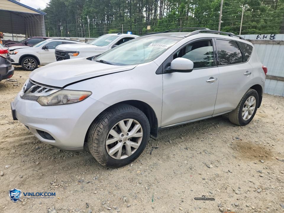2012 NISSAN MURANO S – Lot 56035646 auction photo