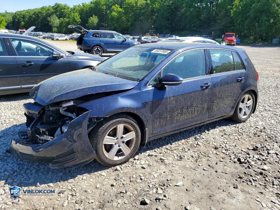 2017 VOLKSWAGEN GOLF S – Lot 56037666 auction photo