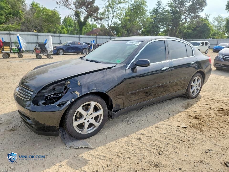 2003 INFINITI G35 BASE – Lot 56038186 auction photo