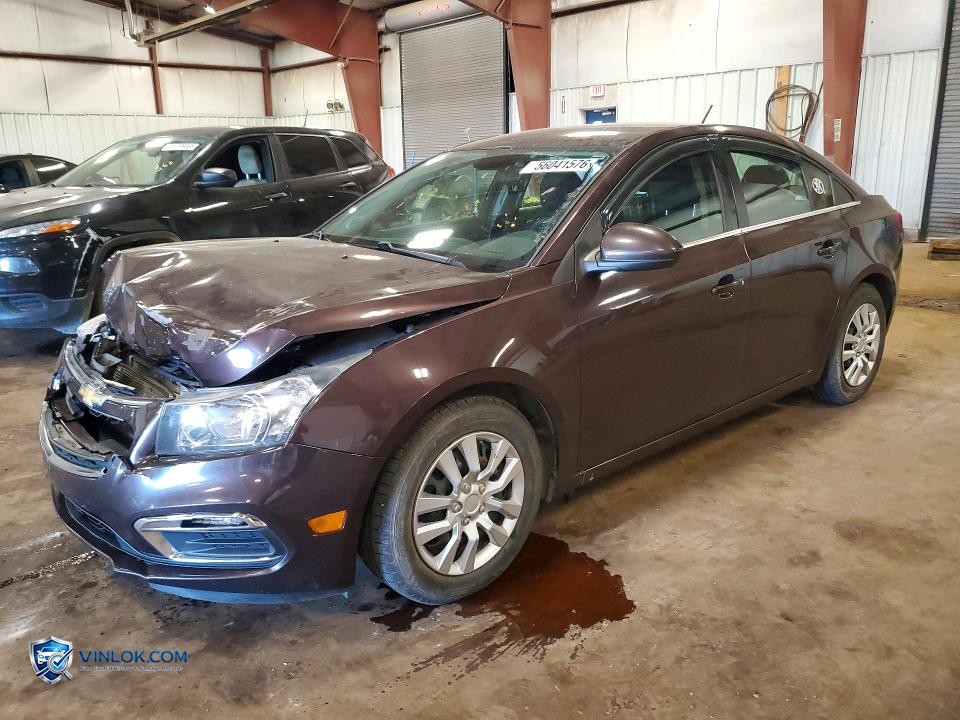 2015 CHEVROLET CRUZE LT – Lot 56041576 auction photo
