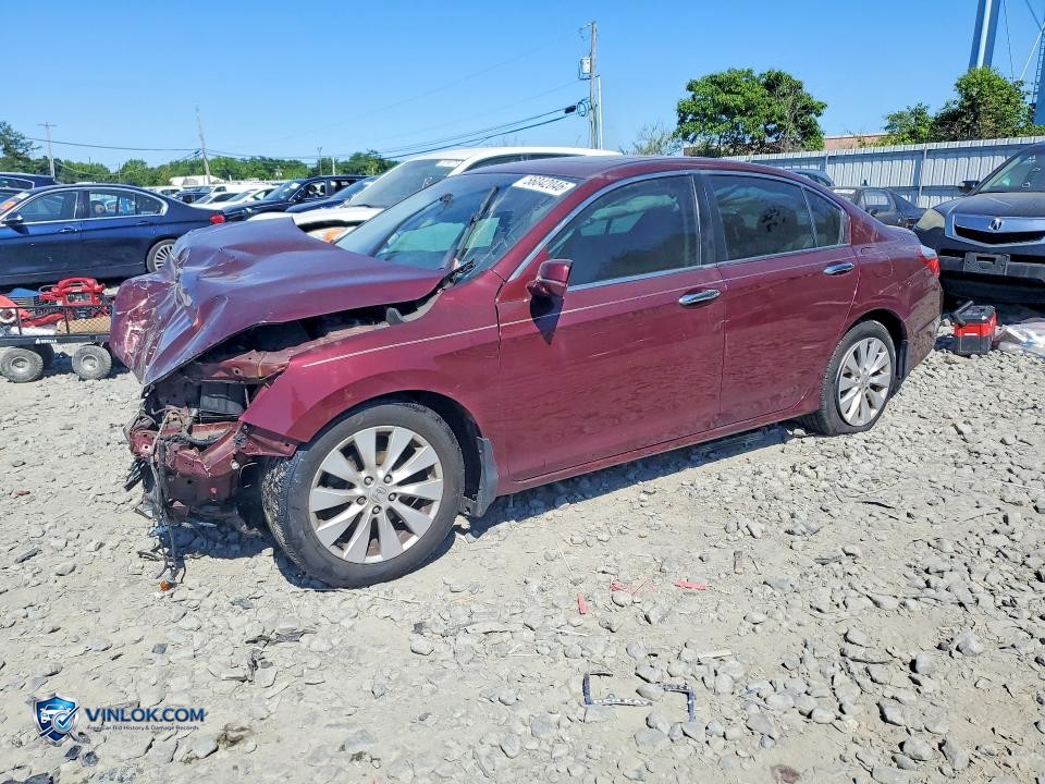 2015 HONDA ACCORD EXL – Lot 56042046 auction photo