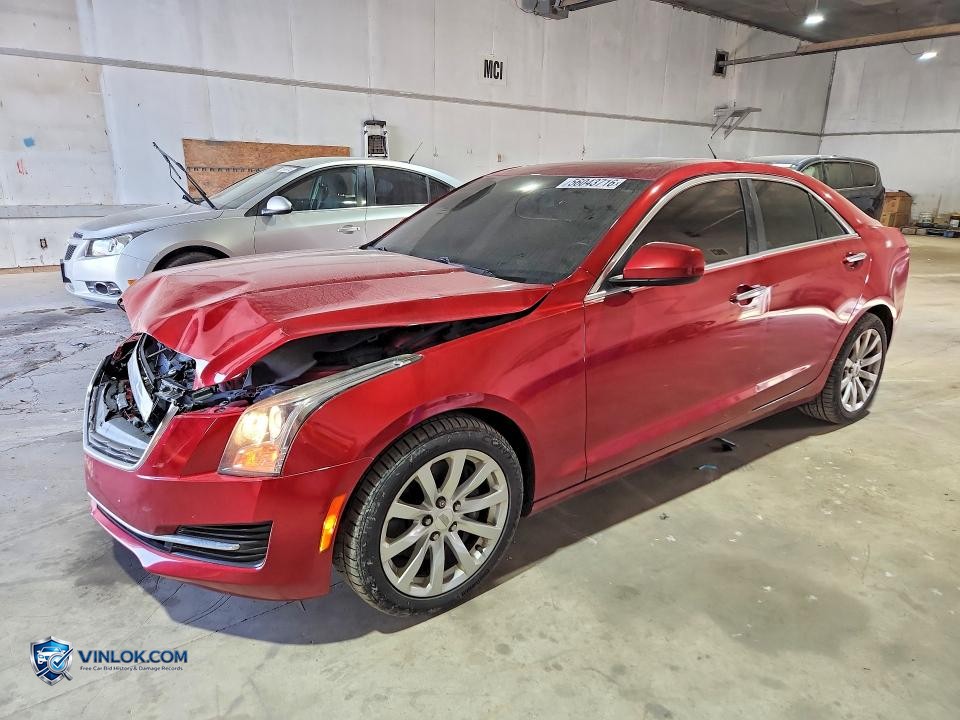2018 CADILLAC ATS – Lot 56043716 auction photo