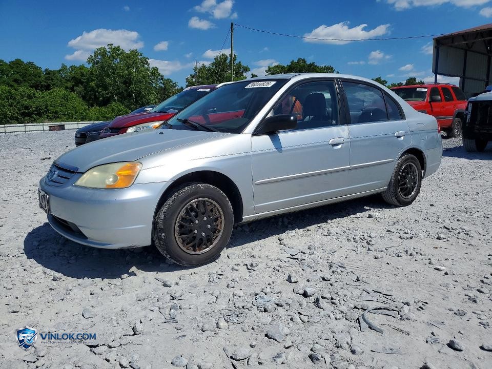 2002 HONDA CIVIC LX – Lot 56044826 auction photo