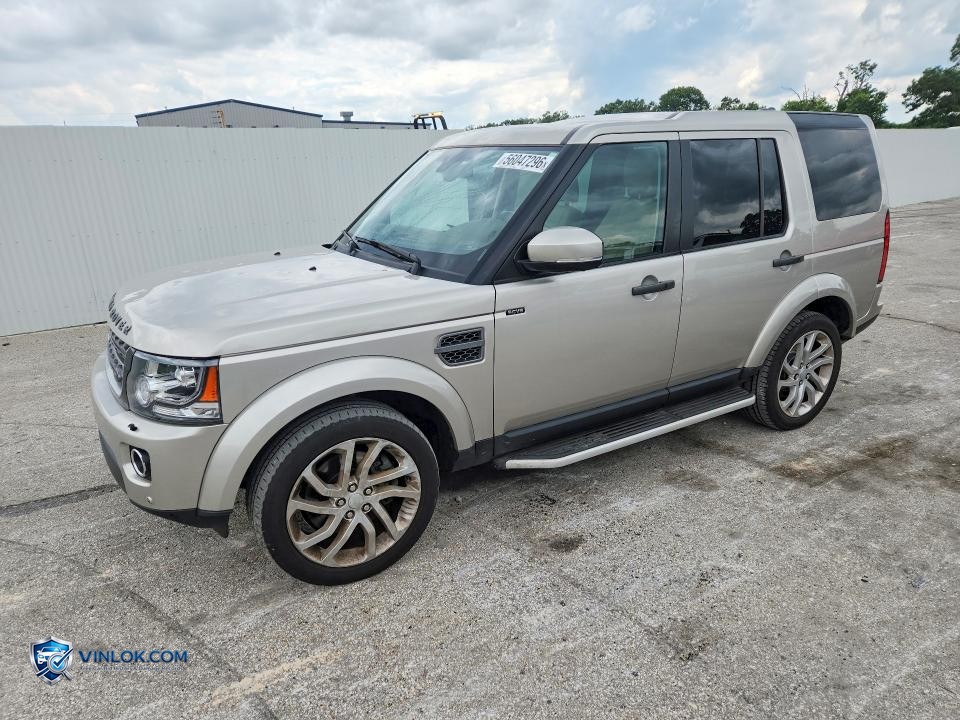 2016 LAND ROVER LR4 HSE – Lot 56047296 auction photo