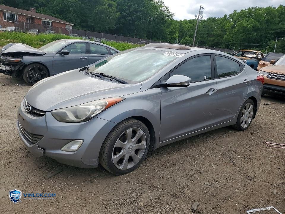 2012 HYUNDAI ELANTRA LIMITED – Lot 56047736 auction photo