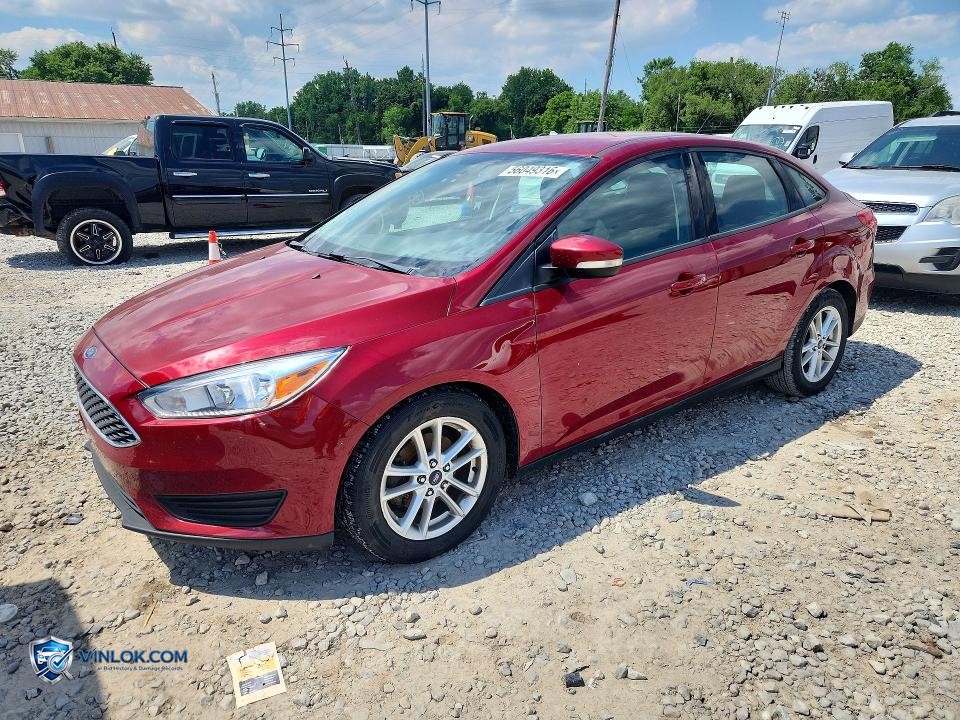 2016 FORD FOCUS SE – Lot 56049316 auction photo