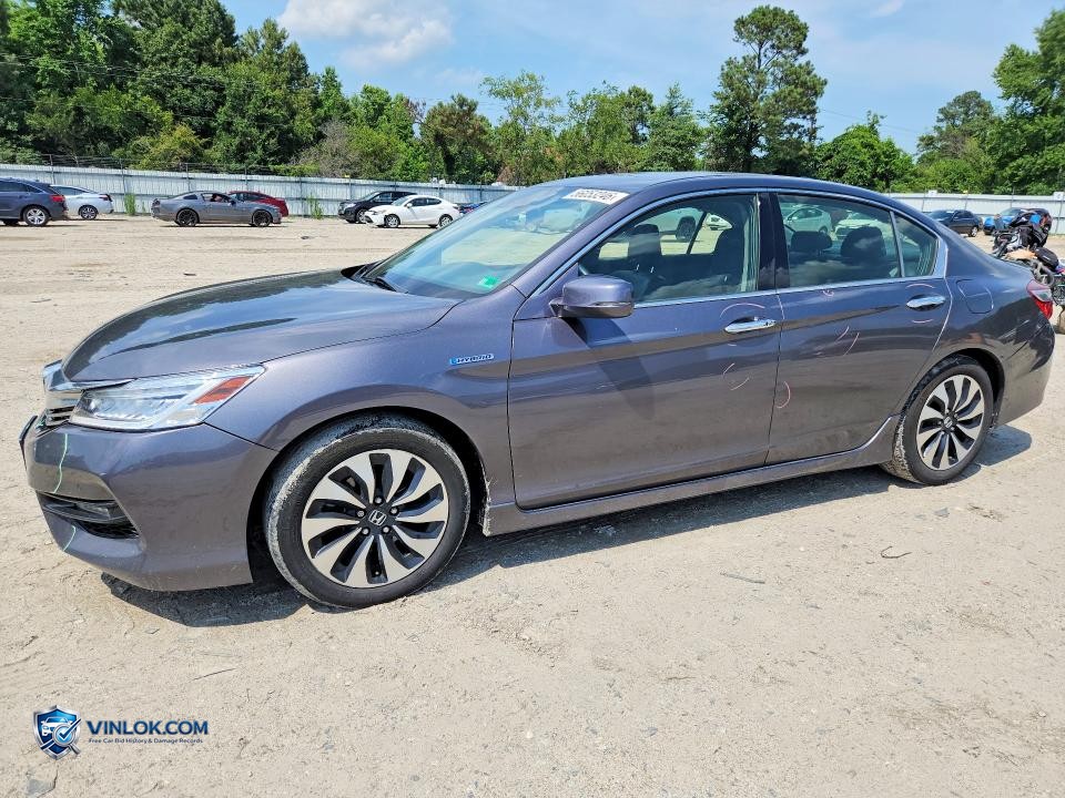 2017 HONDA ACCORD TOURING HYBRID – Lot 56053246 auction photo