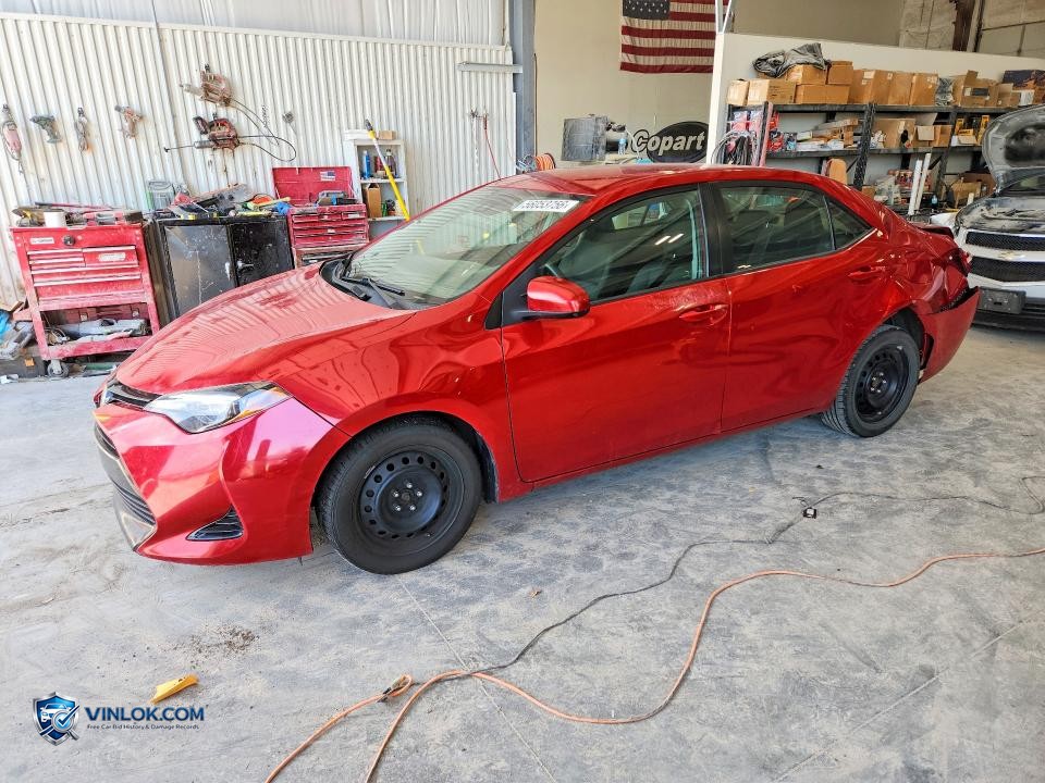 2017 TOYOTA COROLLA LE – Lot 56053756 auction photo